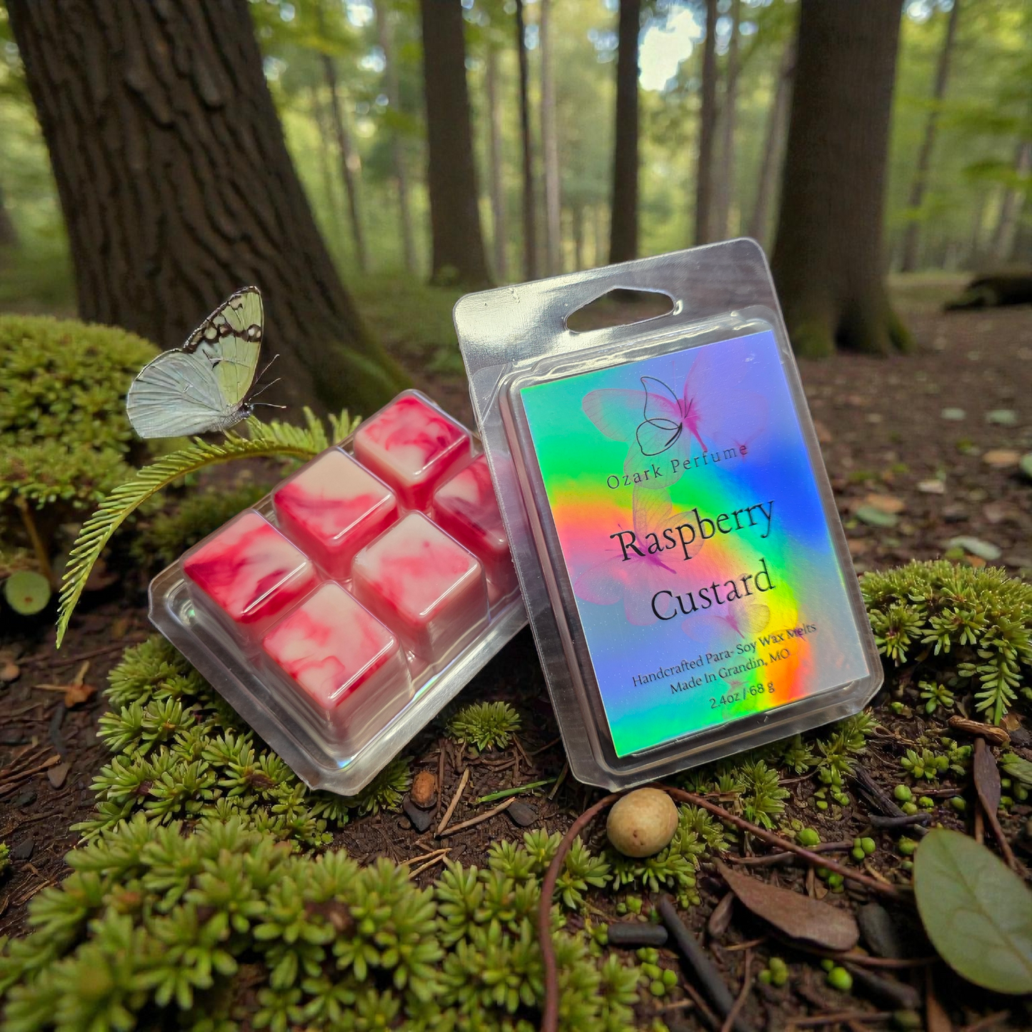 Raspberry Custard Wax Melt