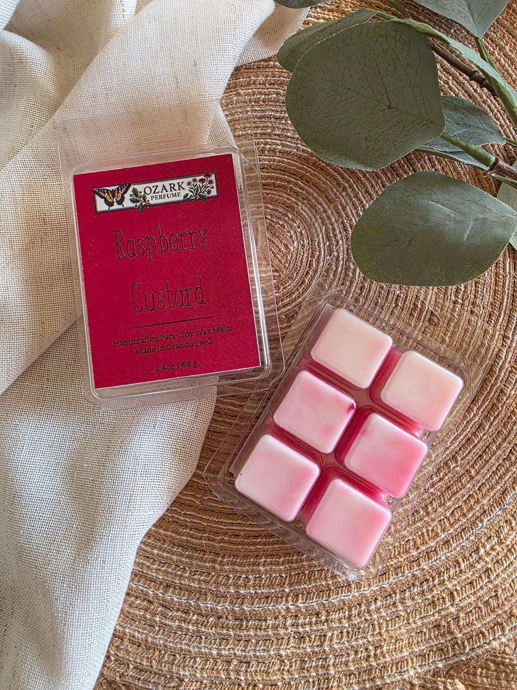 Raspberry Custard Wax Melt