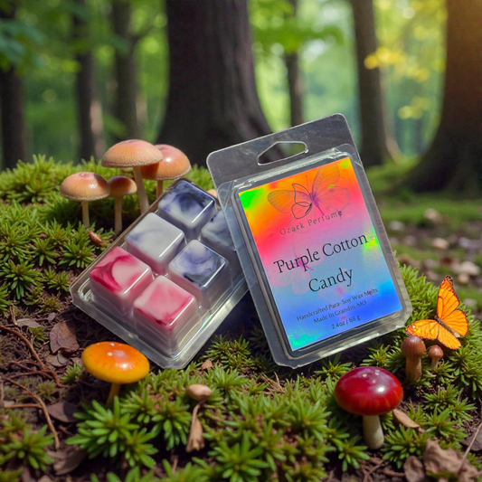 Purple Cotton Candy Wax Melt