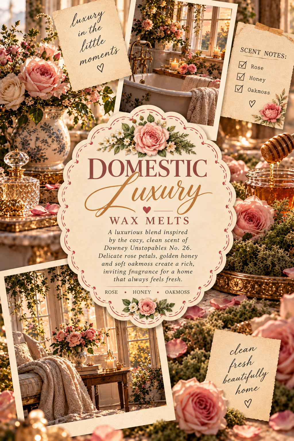 Domestic Luxury Wax Melt