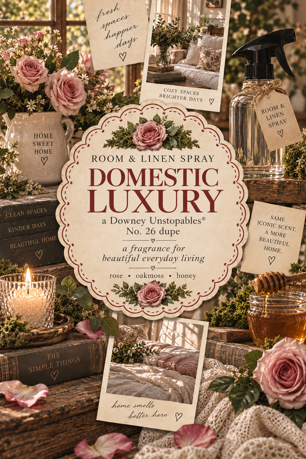 Domestic Luxury Room & Linen Spray