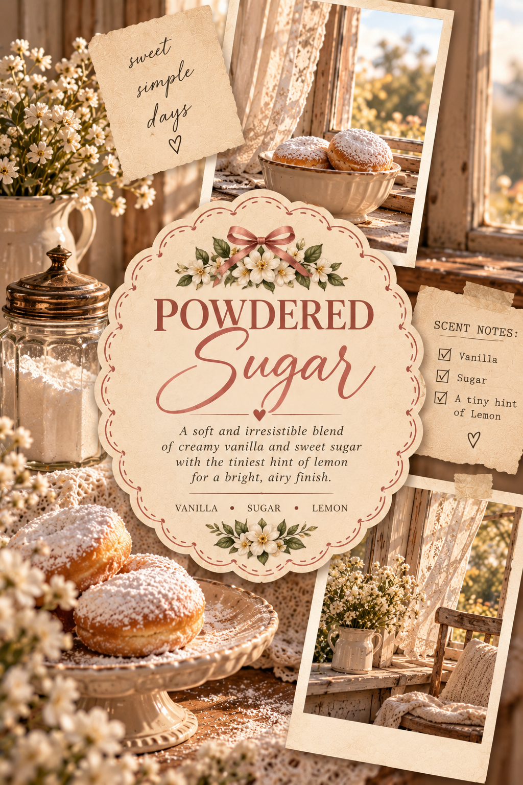 Powdered Sugar Perfume